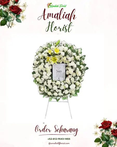 Krans Bunga Duka Kawasan Perkantoran Kopo Bandung
